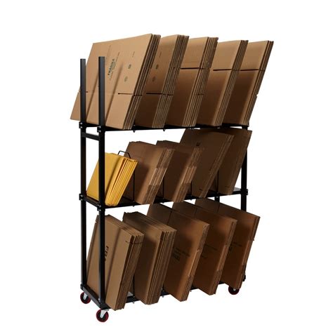 metal stand for storing flat boxes|metal stands for walls.